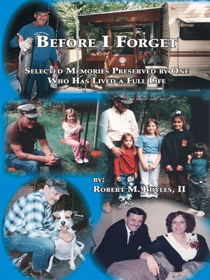 cover image of Before I Forget